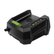 <h3>6 Amp Rapid Charger</h3><p>Fully recharge your 5.0Ah battery in less than 50 minutes.</p>