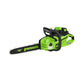 60V 16" 1.5KW Cordless Battery Chainsaw w/ 2.5Ah Battery and 3A Charger