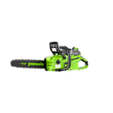 60V 14" Cordless Battery 1.2kW Chainsaw w/ 2.5Ah Battery and 3A Charger