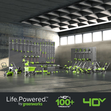 40V 18" Cordless Battery 2.0kW Chainsaw w/ 5.0Ah Battery and 5A Charger