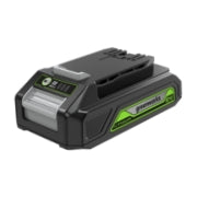 <h3>2.0Ah Battery</h3><p>Up to 45 cuts on a single charge.</p>