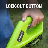 24V 10" Cordless Battery String Trimmer w/ 2.0Ah Battery and Charger