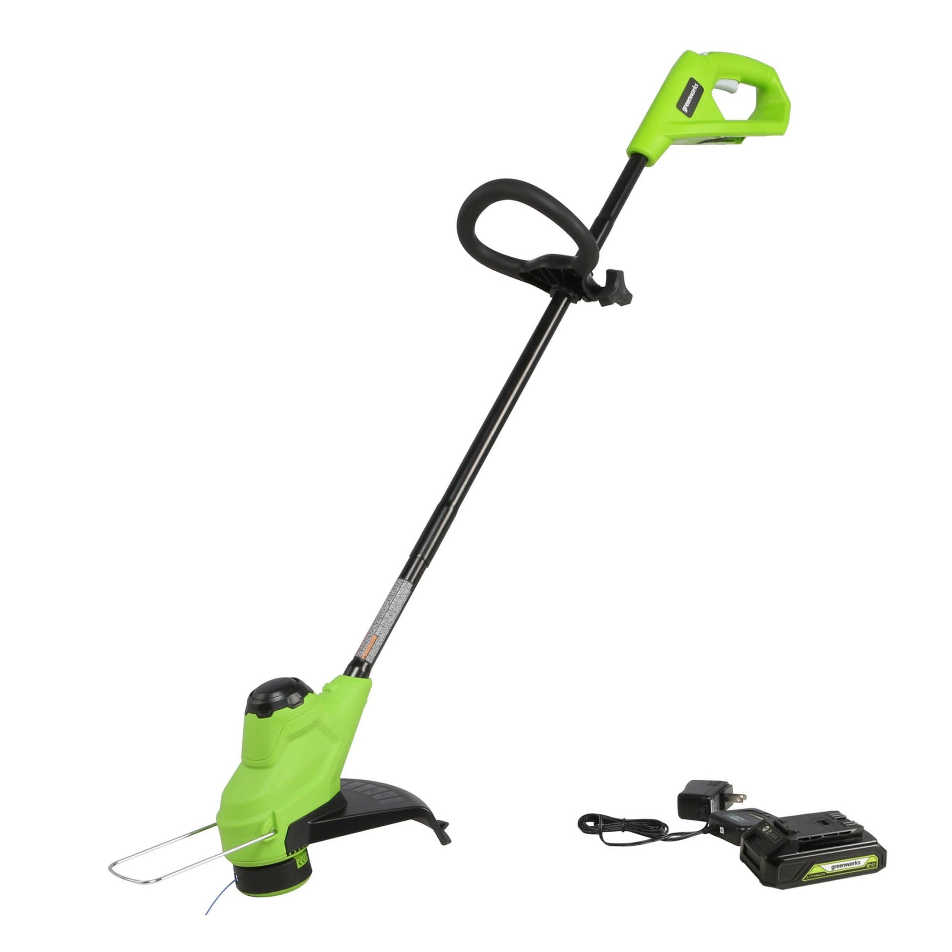 24V 10" Cordless Battery String Trimmer w/ 2.0Ah Battery and Charger