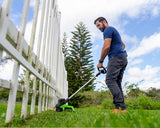 48V (2 X 24V) 15" TORQDRIVE™ Cordless String Trimmer w/ (2) 2.0 Ah USB Batteries | Greenworks