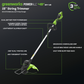 48V (24V x 2) 15" Cordless Battery TORQDRIVE™ String Trimmer w/ (2) 2.0Ah USB Batteries & Charger