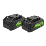 <h3>(2) 4.0Ah Batteries</h3><p>Trims up to 1 Mile on a single charge..</p>