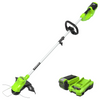 OPEN BOX 40V 15" Cordless Battery String Trimmer, 2Ah Battery and Charger