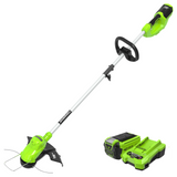 OPEN BOX 40V 15" Cordless Battery String Trimmer w/ 2Ah Battery & Charger
