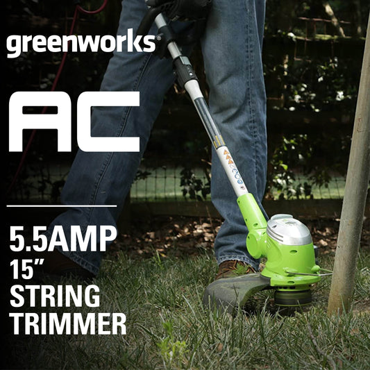 Corded Electric 5.5 Amp 15 Inch String Trimmer