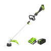 40V 16" Cordless Battery Brushless String Trimmer (Attachment Capable): 4.0 Ah Battery and Charger