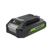 <h3>2.0Ah Battery</h3><p>Trims up to 3/4 Mile on a single charge..</p>