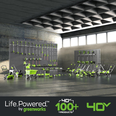 40V 13" Cordless Battery String Trimmer / Edger w/ 20PC Blades (Tool Only)