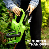 24V 22" Cordless Battery Hedge Trimmer 2800 SPM (Tool Only)