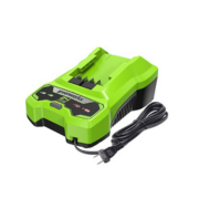 <h3>2A Charger</h3><p>Fully recharge your 4.0Ah battery in 120 minutes.</p>