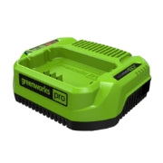 <h3>3 Amp Rapid Charger</h3><p>Fully recharge your 2.0Ah battery in less than 40 minutes.</p>