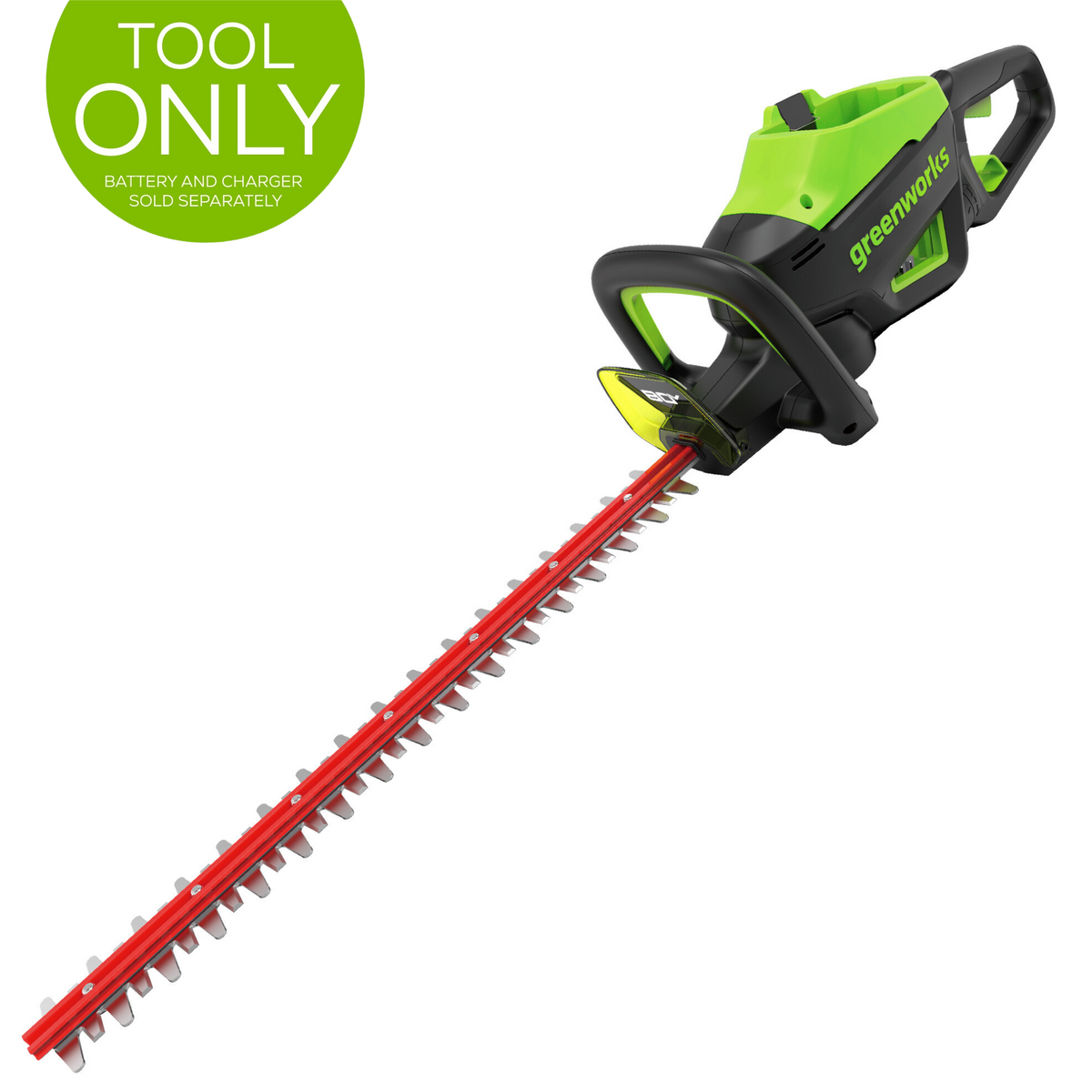80V 26" Cordless Battery Hedge Trimmer(1.1" cut, 3200 SPM) (Tool Only)