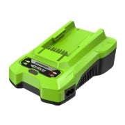 <h3>40V 2A Charger</h3><p>Recharge your 2.0Ah Battery in 60 minutes</p>