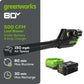 80V 500 CFM Cordless Battery Leaf Blower w/ 2.0Ah Battery & Charger