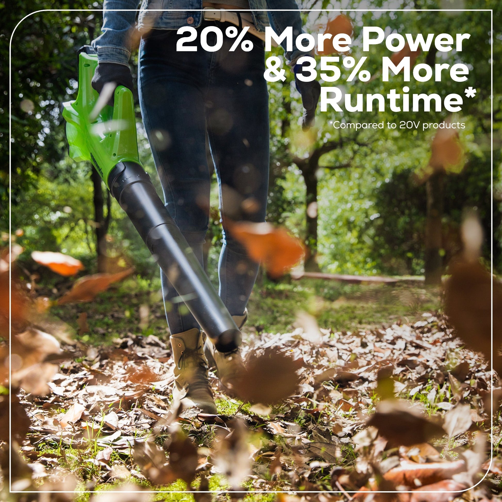 RENEWED 24V Cordless 330 CFM Axial Blower w/ 2.0Ah Battery & Charger