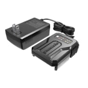 <h3>2A Charger</h3><p>Fully recharge your 2.0Ah battery in 60 minutes.</p>