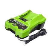 <h3>2A Charger</h3><p>Fully recharge your 2.0Ah battery in 60 minutes.</p>