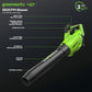 40V 550 CFM Cordless Battery Leaf Blower w/ 4.0 Ah Battery & Charger