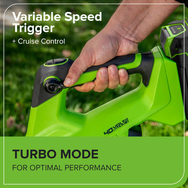 40V 550 CFM Cordless Battery Leaf Blower (Tool Only)