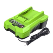 <h3>2A Charger</h3><p>Fully recharge your 4.0Ah battery in 120 minutes.</p>