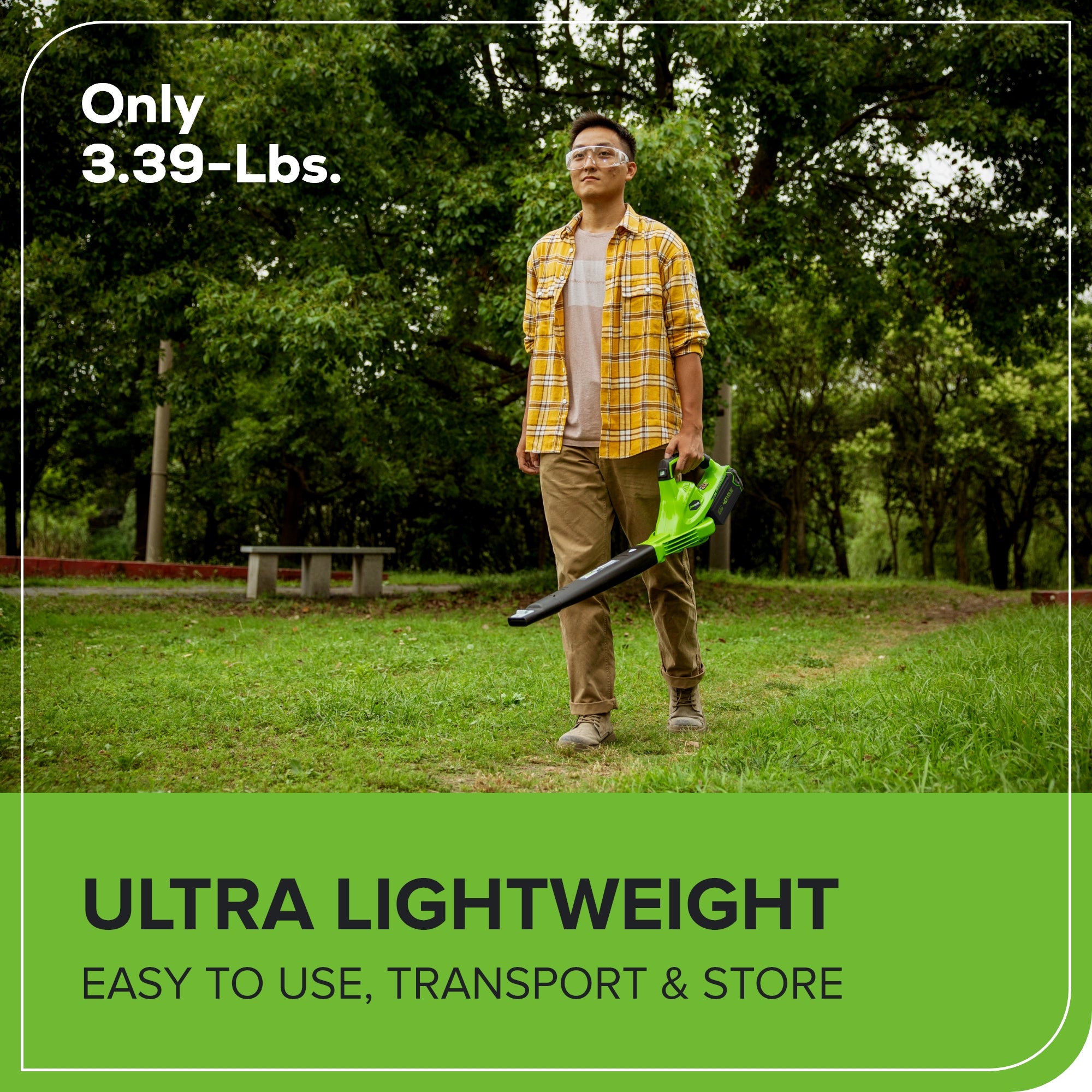 40V 135 CFM Cordless Battery Leaf Blower w/ 4.0Ah Battery & Charger