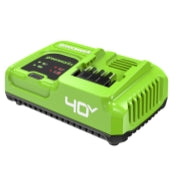 <h3>5A Charger</h3><p>Fully recharge your 4.0Ah battery in 60 minutes.</p>