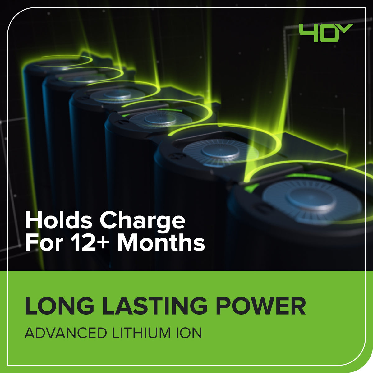 40V Gen 2.5 700 CFM Cordless Battery Brushless Leaf Blower w/ 8.0Ah Battery & Charger