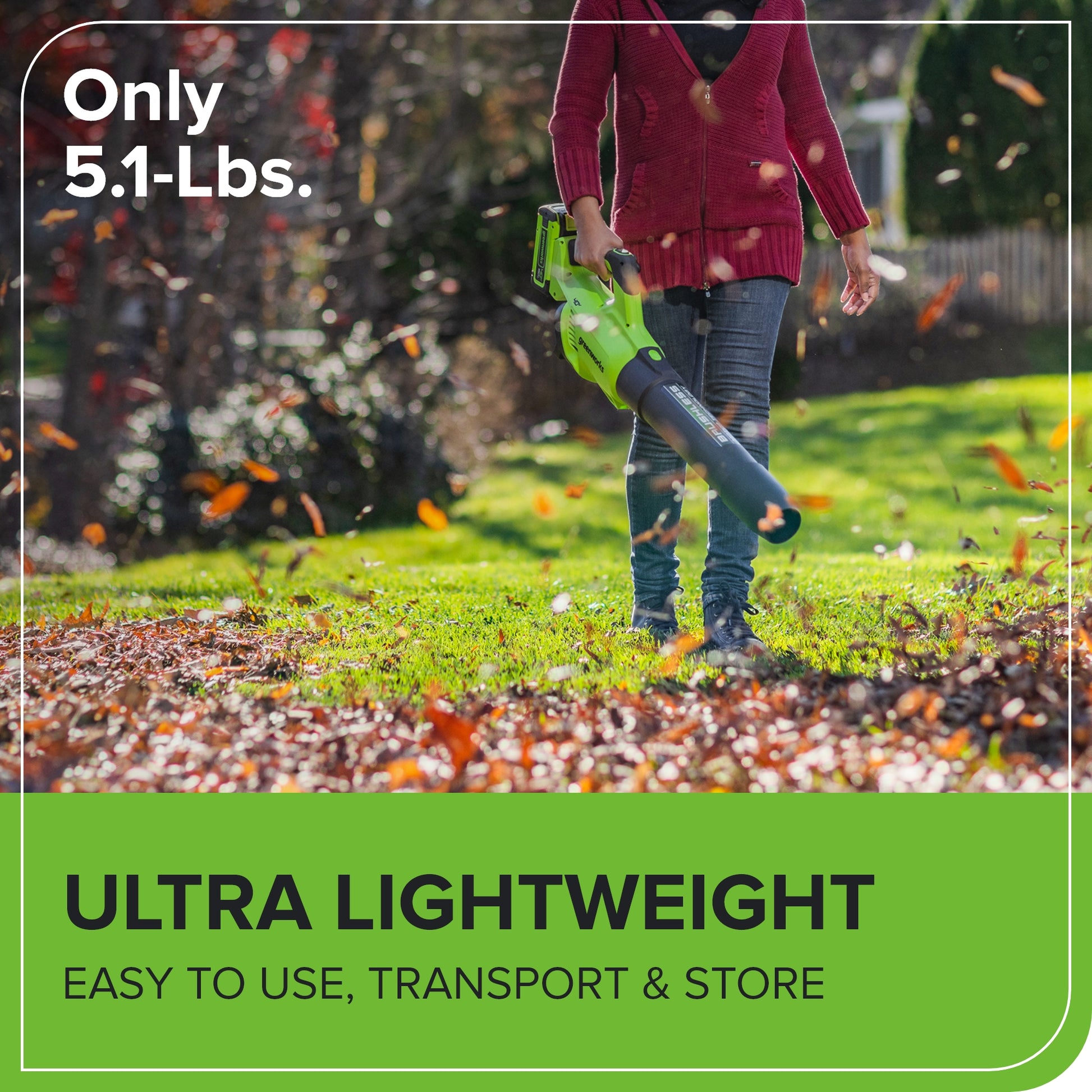 40V Gen 2.5 700 CFM Cordless Battery Brushless Leaf Blower w/ 8.0Ah Battery & Charger