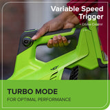 40V Gen 2.5 700 CFM Cordless Battery Brushless Leaf Blower w/ 8.0Ah Battery & Charger