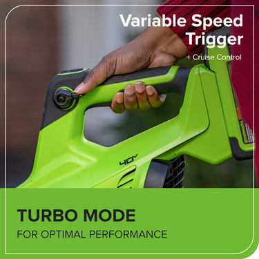 40V Gen 2.5 700 CFM Cordless Battery Brushless Leaf Blower w/ 8.0Ah Battery & Charger