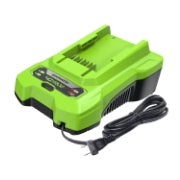 <h3>2A Charger</h3><p>Fully recharge your 5.0Ah battery in 150 minutes.</p>