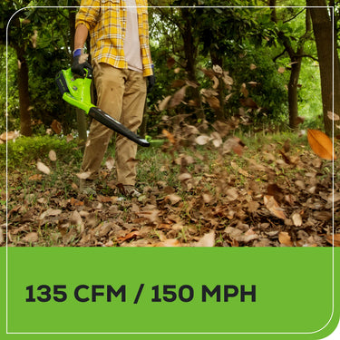 40V 135 CFM Cordless Battery Leaf Blower (Tool Only)