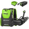 80V 610 CFM Cordless Battery Backpack Blower ,5Ah Battery and Rapid Charger