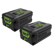 <h3>(2)5Ah Battery</h3><p> Max runtime 80 min on a single charge.</p>