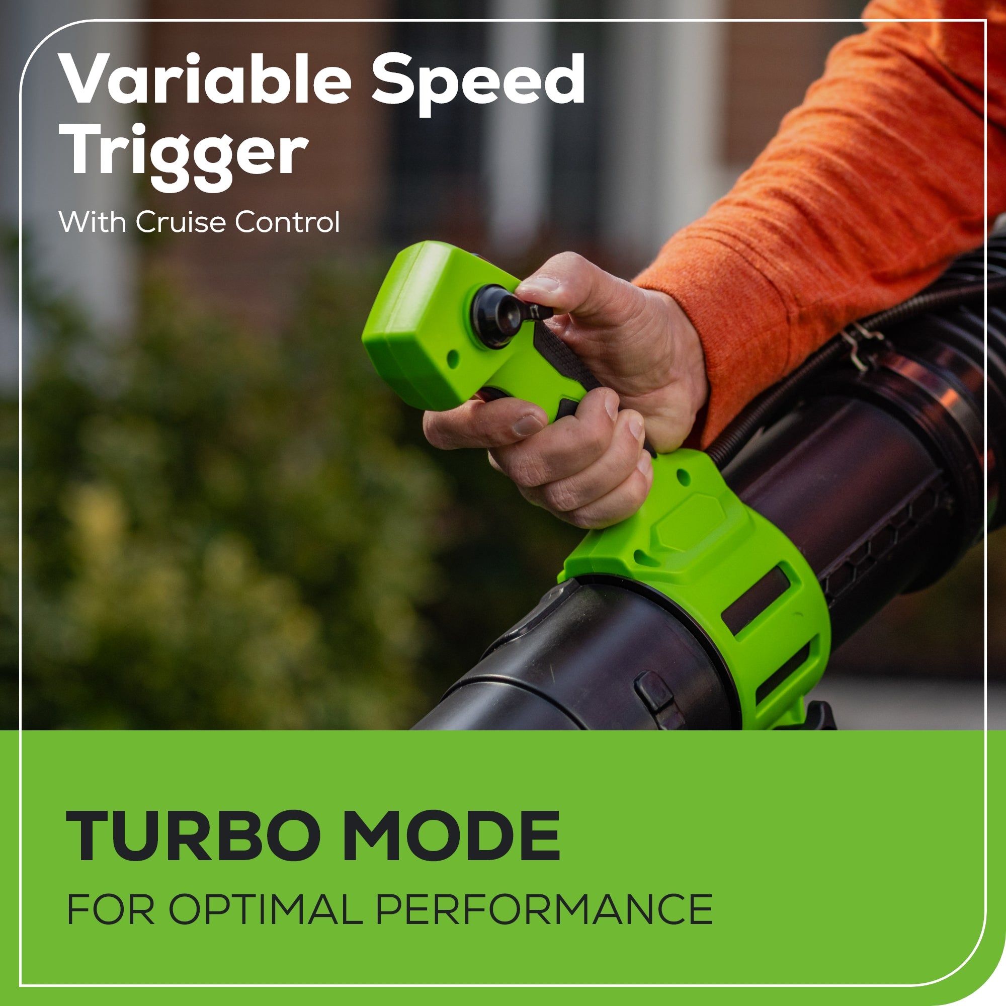 60V 800 CFM Cordless Battery Brushless Backpack Blower w/ 4.0Ah Battery & Charger