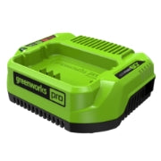 <h3>3A Charger</h3><p>Fully recharge your 2.5Ah battery in 50 minutes.</p>