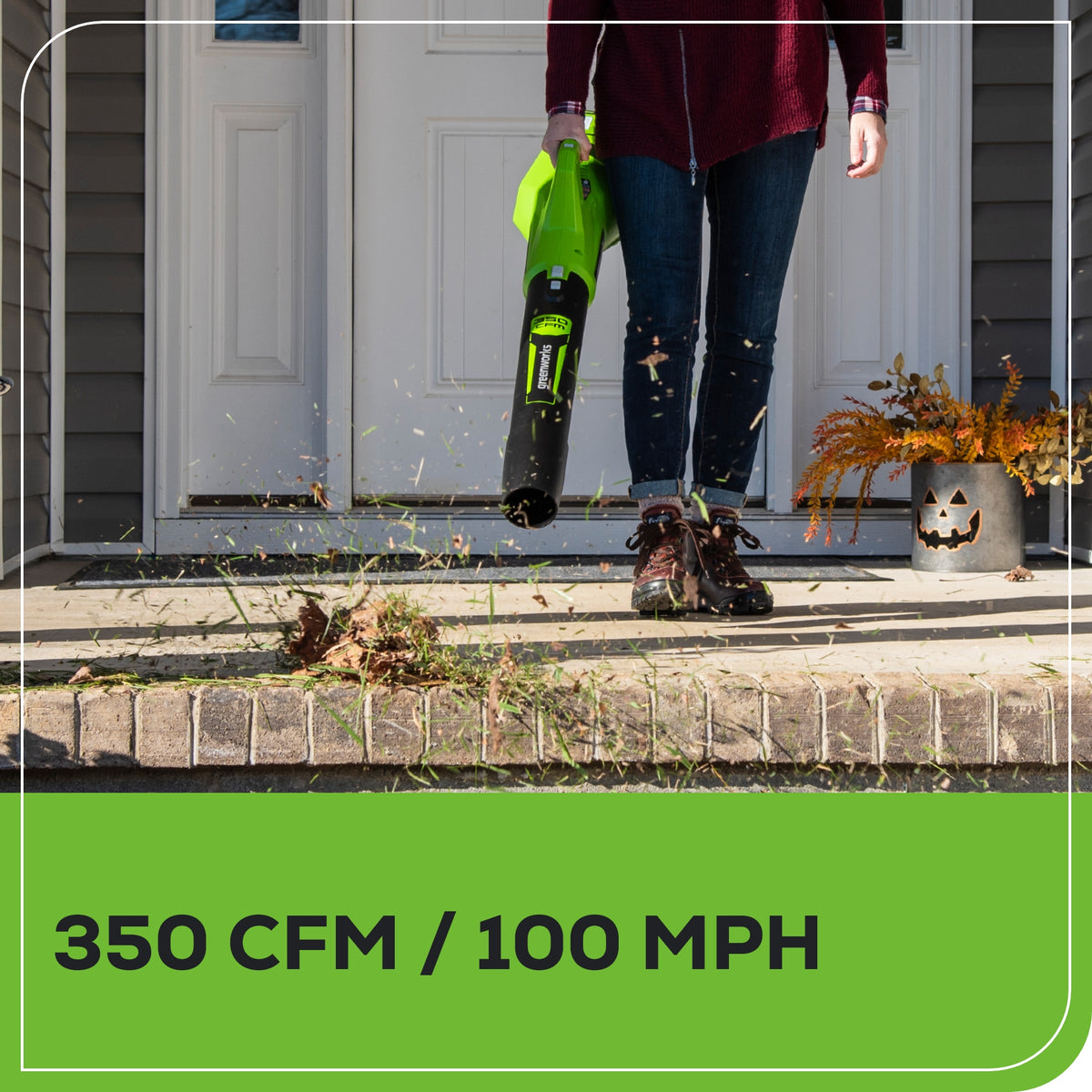 40V 13" Gen 2 String Trimmer & 350 CFM Cordless Battery Leaf Blower Combo Kit w/ (3).065" Spools,(1)2.0 Ah Battery & Charger