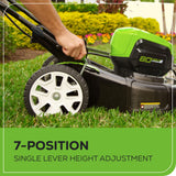 80V 21" Cordless Battery 3-in-1 Self-Propelled Lawn Mower w/ 4.0Ah Battery & Charger