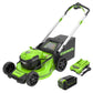 40V 21" Cordless Battery Self-Propelled Lawn Mower w/ (1) 5.0Ah USB Batteries & Charger