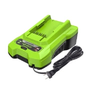 <h3>2 Amp Charger</h3><p>Fully recharge one 5.0Ah battery in less than 120 minutes.</p>