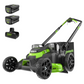 RENEWED 80V 25" Cordless Battery Dual Blade Self-Propelled Mower w/ Two (2) 2.5Ah Batteries & Dual Port Charger
