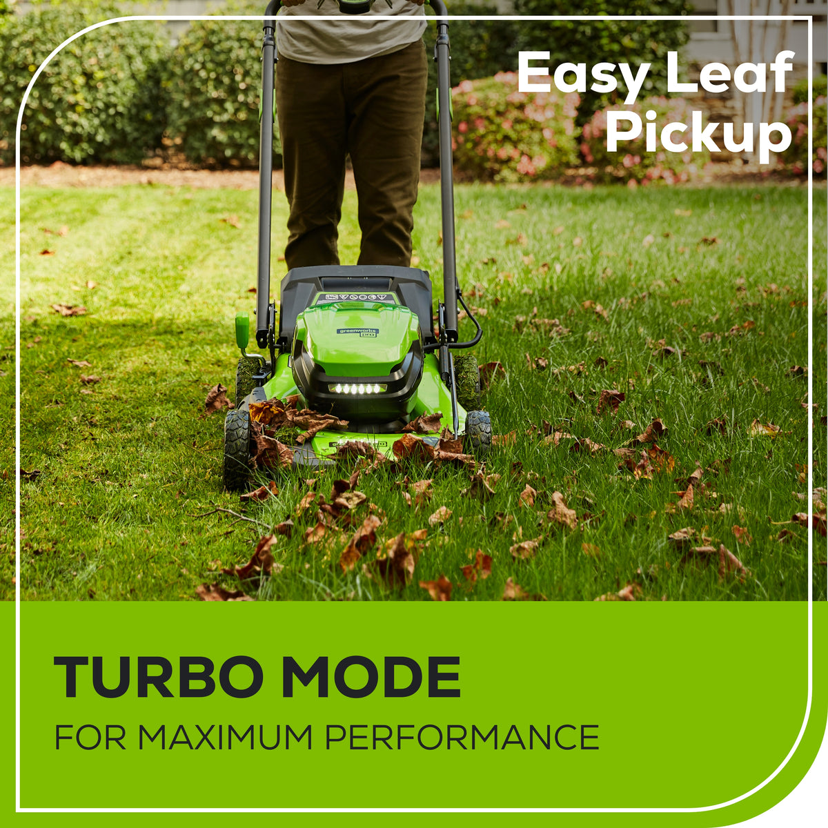 OPEN BOX 80V 21" Cordless Battery 4-in-1 Self-Propelled Lawn Mower w/ 4.0Ah, 2.0Ah Battery & Rapid Charger