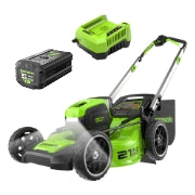 <h3>80V 21" Cordless Battery 4-in-1 Push Lawn Mower</h3>