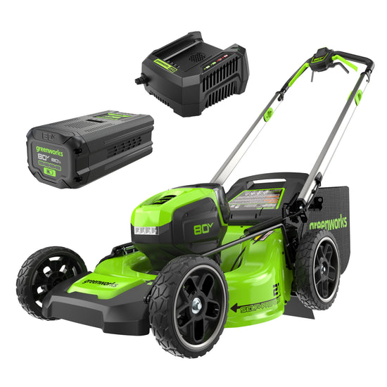 80V 21" Cordless Battery 4-in-1 Self-Propelled Lawn Mower w/ 8.0Ah Battery & 6A Charger
