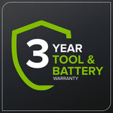 48V (24V x 2) 17" Cordless Battery Push Lawn Mower w/ Two (2) 4.0Ah Batteries, (1) 65W Type-C Charger & (2) 3-FT Cables