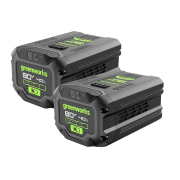 <h3>(1)4.0Ah Battery &(1) 2.0Ah Battery </h3><p>Clean up to 6 car driveway on a single charge.</p>